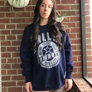 VNTG NFL Dallas Cowboys Member Sweatshirt Large